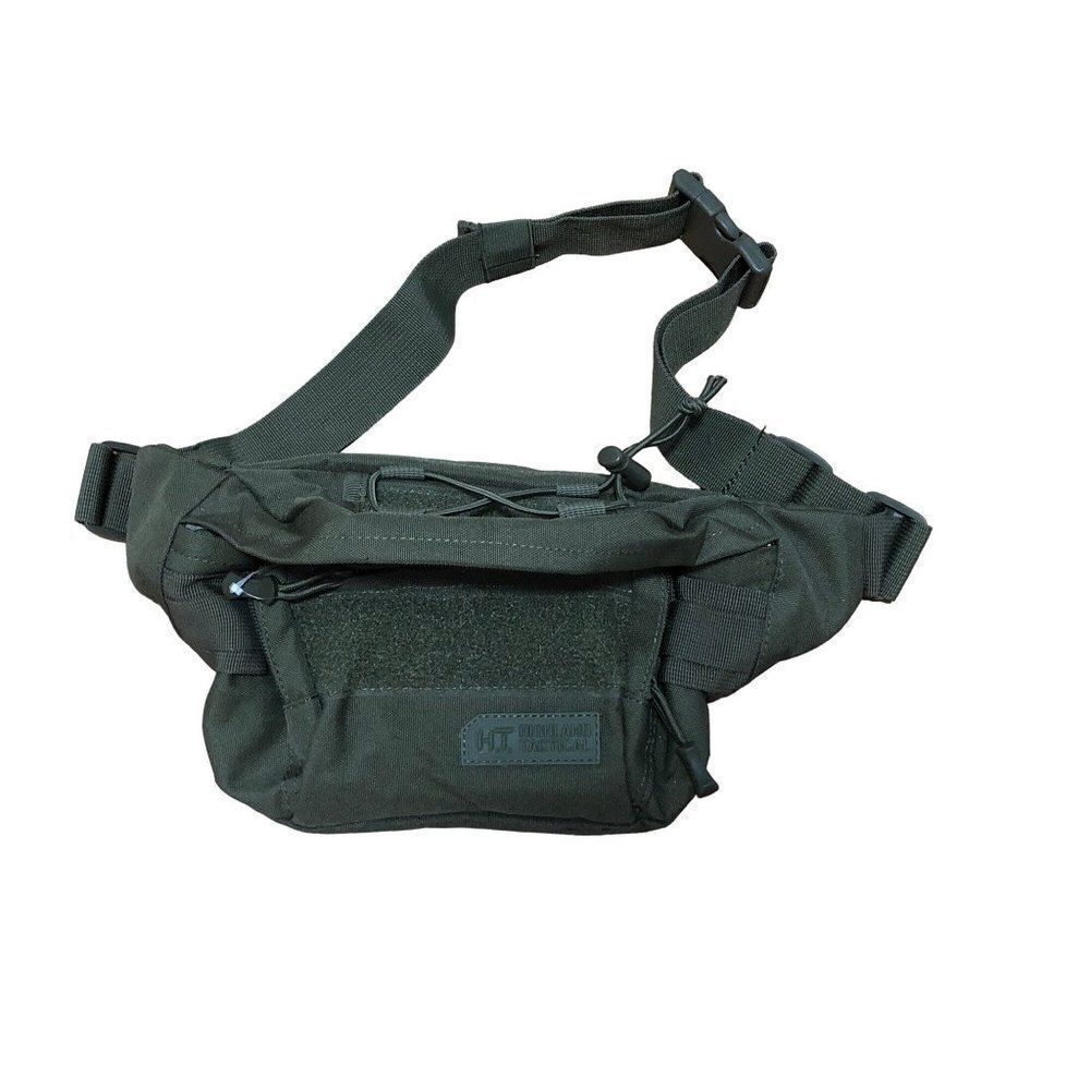 HIGHLAND Tactical Military Style Waist Bag Molle Webbing Pouch Camping Hiking